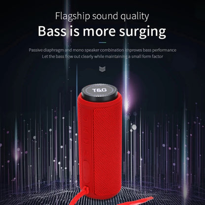 T&G TG332 10W HIFI Stereo Waterproof Portable Bluetooth Speaker(Green) - Desktop Speaker by T&G | Online Shopping South Africa | PMC Jewellery