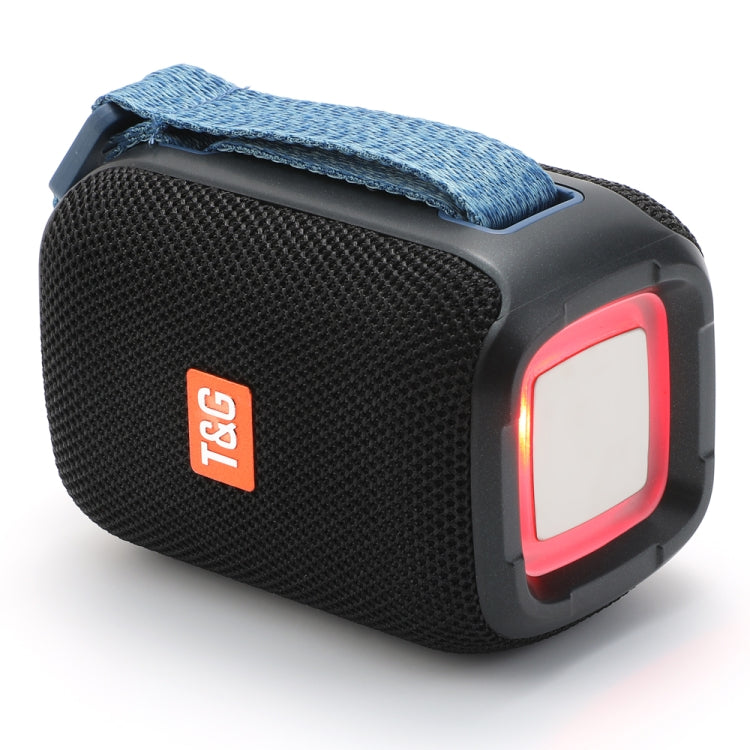 T&G TG339 RGB Light 5W Waterproof Portable Bluetooth Speaker(Black) - Desktop Speaker by T&G | Online Shopping South Africa | PMC Jewellery