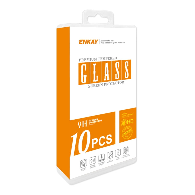 10 PCS For Xiaomi Black Shark 5 / 5 Pro ENKAY Full Glue 0.26mm 9H 2.5D Tempered Glass Full Film -  by ENKAY | Online Shopping South Africa | PMC Jewellery
