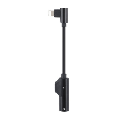 ENKAY ENK-AT109 Male 8 Pin to Dual Female 8 Pin Adapter Data Transfer Cable(Black) - Converter & Adapter by ENKAY | Online Shopping South Africa | PMC Jewellery