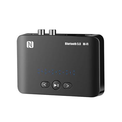 T10 NFC Bluetooth 5.0 Receiver 3.5mm  AUX Port Adapter RCA  Amplifier with Remote Control - Audio Receiver Transmitter by PMC Jewellery | Online Shopping South Africa | PMC Jewellery