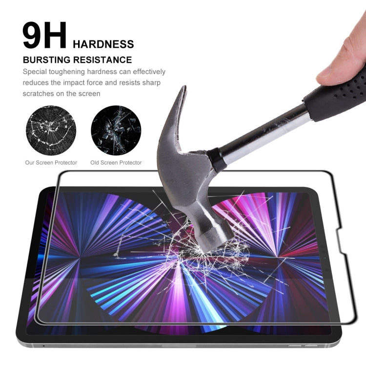 2pcs ENKAY Full Glue Tempered Glass Full Film For iPad Pro 11 2022 / 2021 / 2020 / 2018 / Air 2022 / 2020 10.9 - iPad Pro 11 (2021) Tempered Glass by ENKAY | Online Shopping South Africa | PMC Jewellery