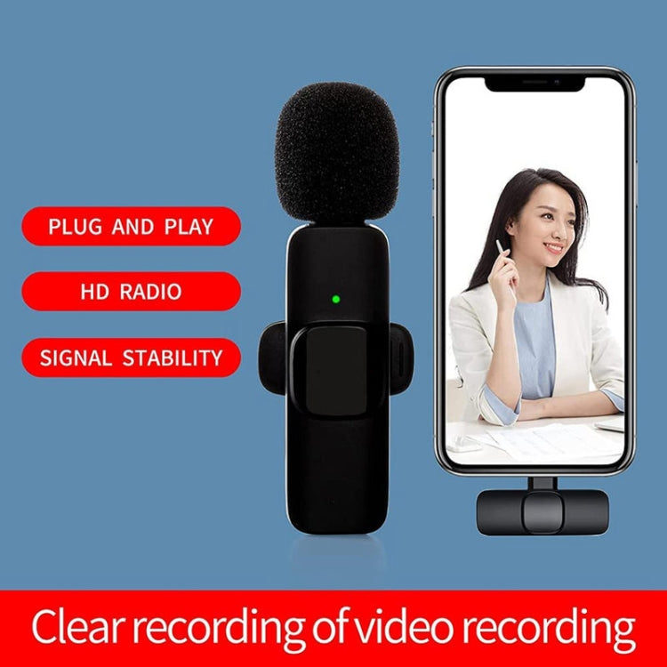 Wireless Lapel Microphones For Android Type C Device - Lavalier Microphone,Suitable For The YouTube | Facebook | Live Streaming | Interview Video | Tiktok - Microphone by PMC Jewellery | Online Shopping South Africa | PMC Jewellery