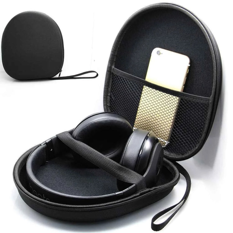 Portable Zippered Round Shaped Headphone Earbud Carrying Storage Bag Case - Protective Case by PMC Jewellery | Online Shopping South Africa | PMC Jewellery