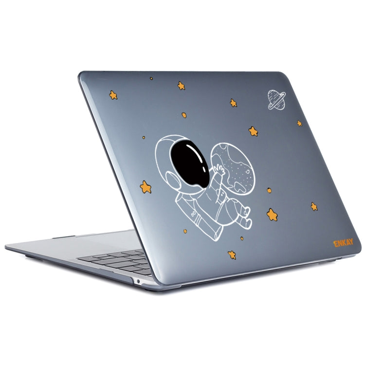 For MacBook Air 13.6 inch  A2681 ENKAY Hat-Prince Spaceman Pattern Protective Crystal Case Cover Hard Shell(Spaceman No.5) - MacBook Air Cases by ENKAY | Online Shopping South Africa | PMC Jewellery