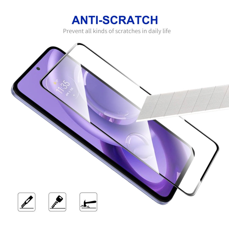 For Motorola Edge 30 Neo 10pcs ENKAY Full Glue 0.26mm 9H 2.5D Tempered Glass Full Film - Motorola Tempered Glass by ENKAY | Online Shopping South Africa | PMC Jewellery