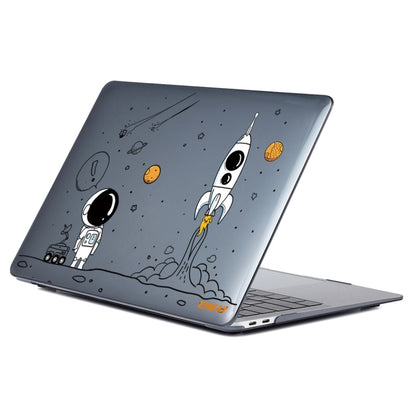 For MacBook Pro 13.3 A1706/A1989/A2159 ENKAY Hat-Prince 3 in 1 Spaceman Pattern Laotop Protective Crystal Case with TPU Keyboard Film / Anti-dust Plugs, Version:US(Spaceman No.1) - MacBook Pro Cases by ENKAY | Online Shopping South Africa | PMC Jewellery