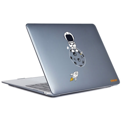 For MacBook Pro 13.3 A1706/A1989/A2159 ENKAY Hat-Prince 3 in 1 Spaceman Pattern Laotop Protective Crystal Case with TPU Keyboard Film / Anti-dust Plugs, Version:US(Spaceman No.4) - MacBook Pro Cases by ENKAY | Online Shopping South Africa | PMC Jewellery