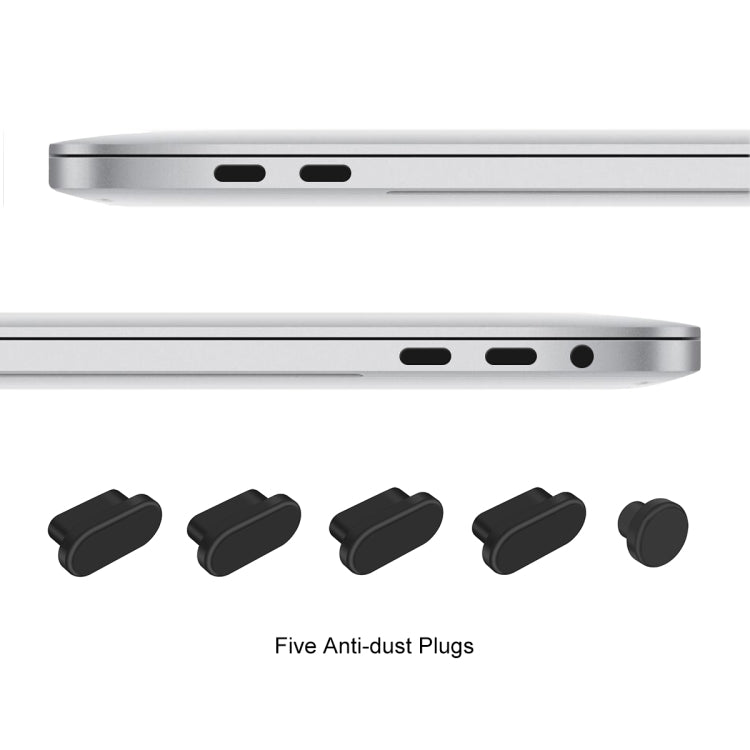 For MacBook Pro 13.3 A1706/A1989/A2159 ENKAY Hat-Prince 3 in 1 Spaceman Pattern Laotop Protective Crystal Case with TPU Keyboard Film / Anti-dust Plugs, Version:US(Spaceman No.5) - MacBook Pro Cases by ENKAY | Online Shopping South Africa | PMC Jewellery