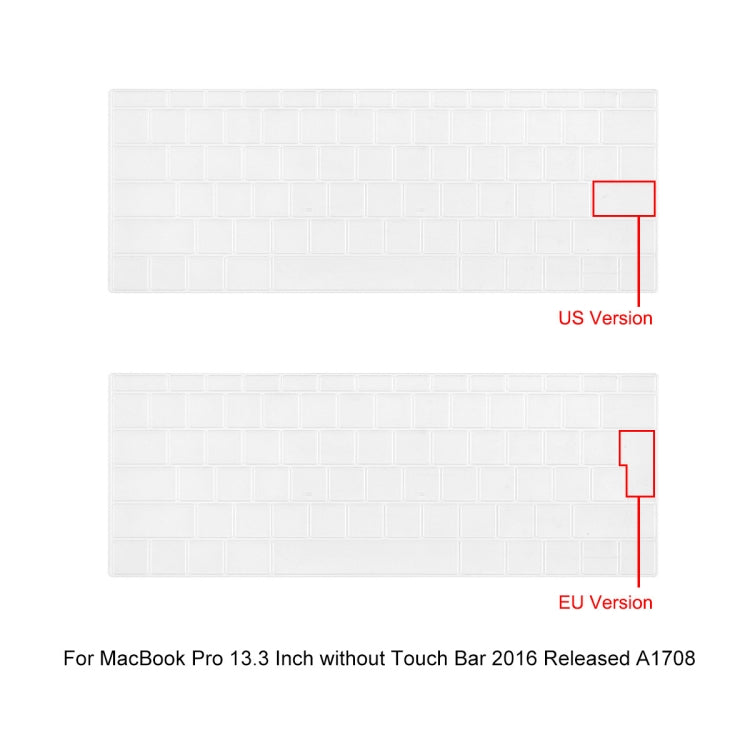 For MacBook Pro 13.3 A1708 ENKAY Hat-Prince 3 in 1 Spaceman Pattern Laotop Protective Crystal Case with TPU Keyboard Film / Anti-dust Plugs, Version:EU(Spaceman No.2) - MacBook Pro Cases by ENKAY | Online Shopping South Africa | PMC Jewellery