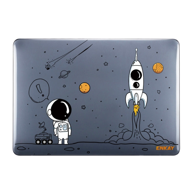 For MacBook Air 13.3 2020 A2179/A2337 ENKAY Hat-Prince 3 in 1 Spaceman Pattern Laotop Protective Crystal Case with TPU Keyboard Film / Anti-dust Plugs, Version:EU(Spaceman No.1) - MacBook Air Cases by ENKAY | Online Shopping South Africa | PMC Jewellery