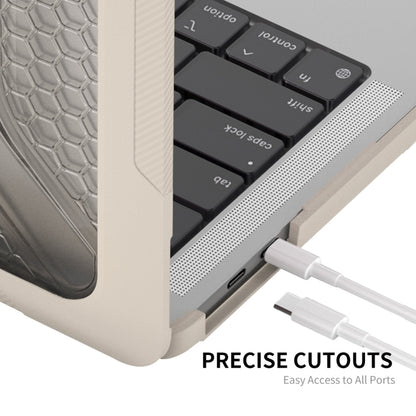 For MacBook Pro 13.3 A1706/A1989/A2159 ENKAY Hat-Prince 3 in 1 Protective Bracket  Case Cover Hard Shell with TPU Keyboard Film / Anti-dust Plugs, Version:EU(Grey) - MacBook Pro Cases by ENKAY | Online Shopping South Africa | PMC Jewellery