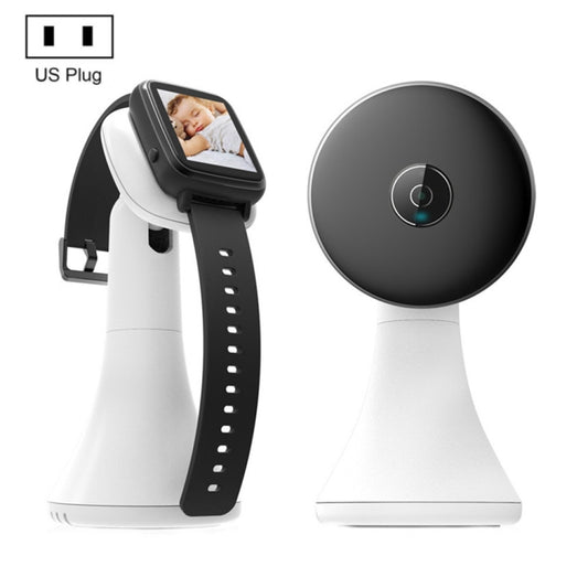 VB606 Smart Watch Style Baby Monitor Portable 2.4Ghz Wireless Video Baby Cry Alarm Mic Camera(US Plug) - Baby Monitor by PMC Jewellery | Online Shopping South Africa | PMC Jewellery
