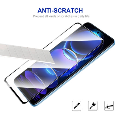 For Xiaomi Redmi Note 12 China 10pcs ENKAY Full Glue 0.26mm 9H 2.5D Tempered Glass Full Film - Note 12 Tempered Glass by ENKAY | Online Shopping South Africa | PMC Jewellery