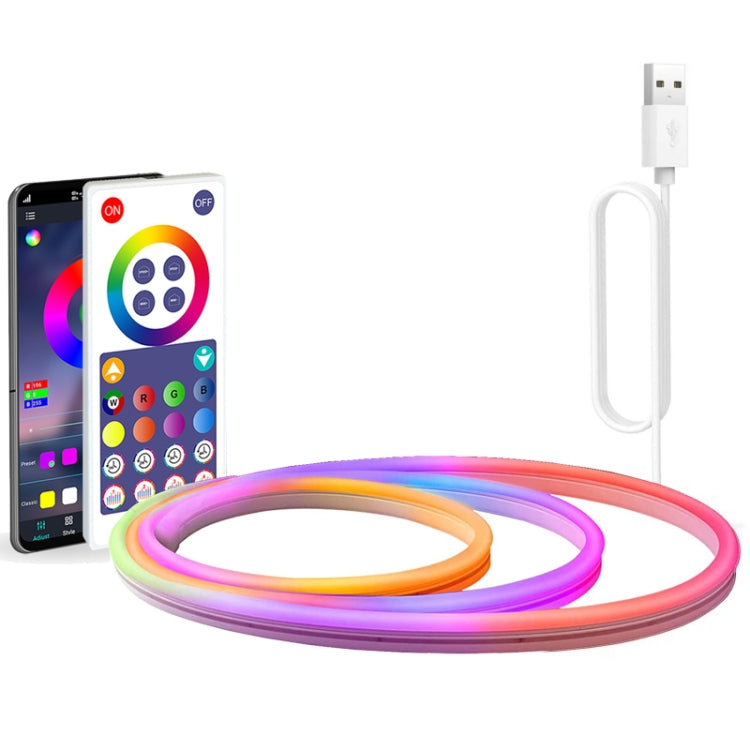 NH021 Waterproof 3m TUYA WIFI Music Sync RGB Neon Rope Light - Casing Waterproof Light by PMC Jewellery | Online Shopping South Africa | PMC Jewellery