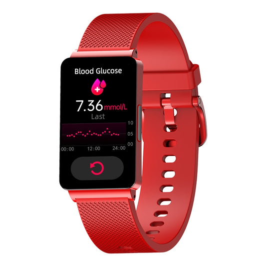 EP08 1.57 inch Color Screen Smart Watch,Support Blood Sugar Monitoring / Heart Rate Monitoring / Blood Pressure Monitoring(Red) -  by PMC Jewellery | Online Shopping South Africa | PMC Jewellery
