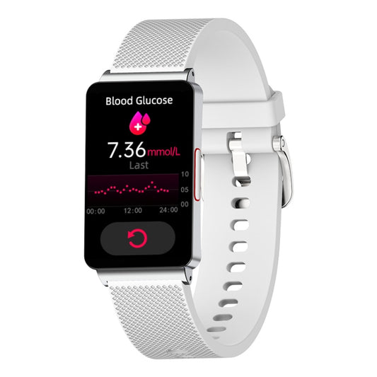 EP08 1.57 inch Color Screen Smart Watch,Support Blood Sugar Monitoring / Heart Rate Monitoring / Blood Pressure Monitoring(Silver) -  by PMC Jewellery | Online Shopping South Africa | PMC Jewellery
