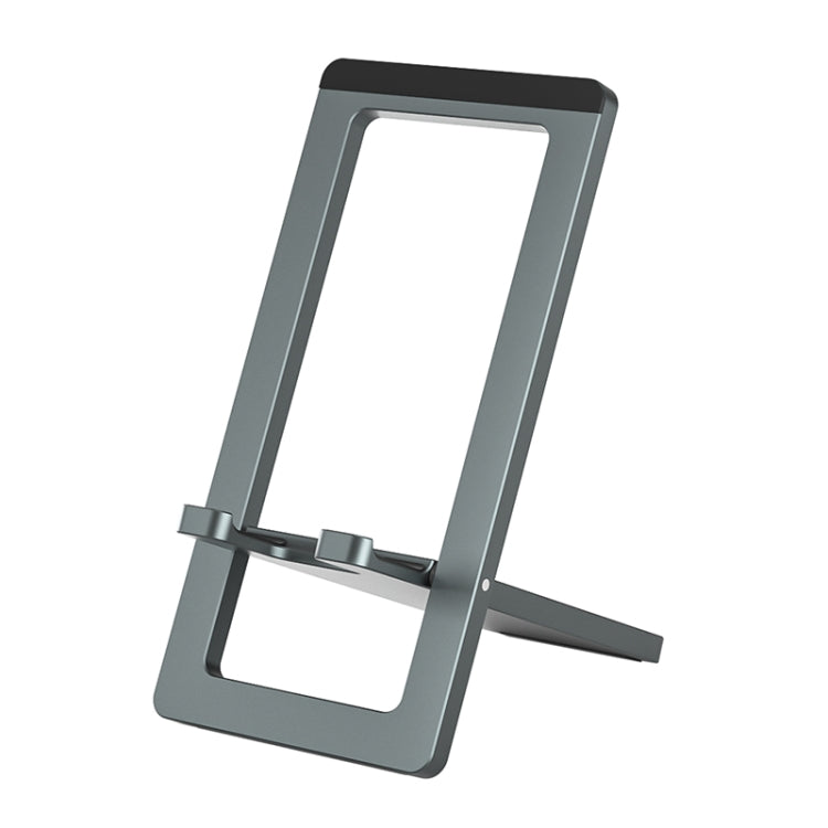 H18 Multifunctional Portable Phone Tablet Desktop Folding Stand(Gray) - Desktop Holder by PMC Jewellery | Online Shopping South Africa | PMC Jewellery