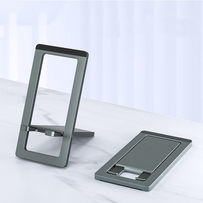 H18 Multifunctional Portable Phone Tablet Desktop Folding Stand(Gray) - Desktop Holder by PMC Jewellery | Online Shopping South Africa | PMC Jewellery