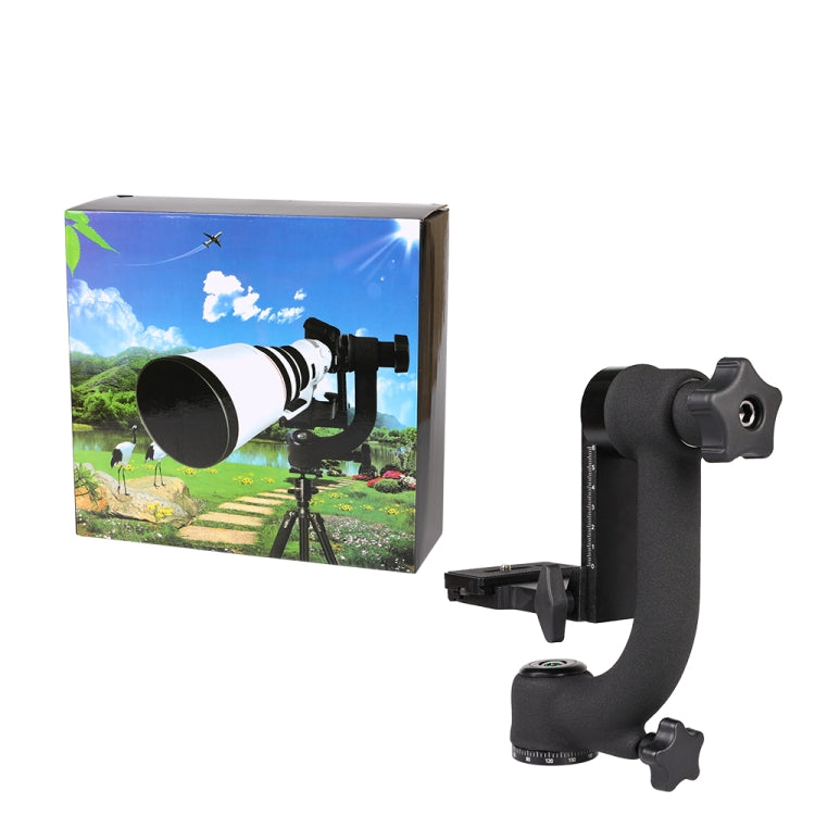 C022 Horizontal 360 Degree Gimbal Tripod Ball Head - Tripod Heads by PMC Jewellery | Online Shopping South Africa | PMC Jewellery