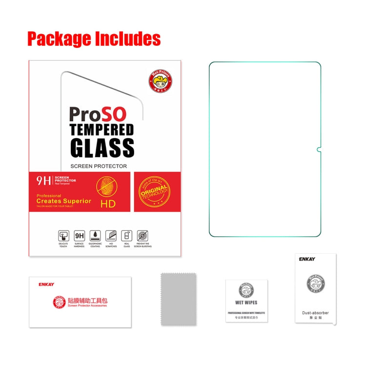 For Huawei MatePad Air 11.5 2023 ENKAY Hat-Prince 0.33mm Explosion-proof Tempered Glass Film - For Huawei MediaPad by ENKAY | Online Shopping South Africa | PMC Jewellery