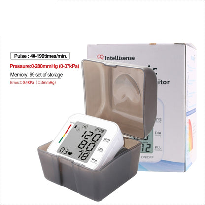 RZ204 Automatic Digital Wrist Cuff Blood Pressure Monitor Heart Beat LCD Digital Wrist Watch - Sphygmomanometer by PMC Jewellery | Online Shopping South Africa | PMC Jewellery