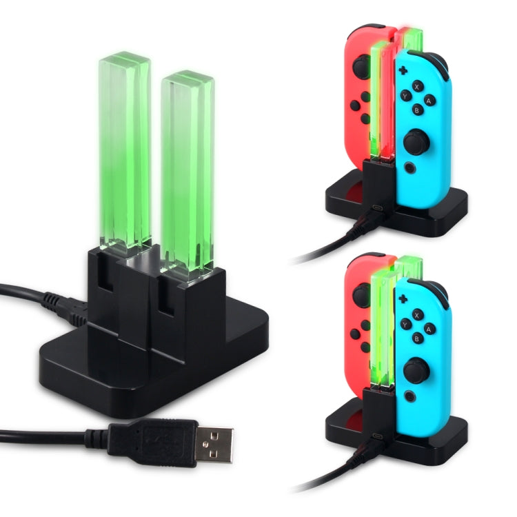 DOBE TNS-875 Charger Dock Charging Station Stand For Nintendo Switch Joy-Con - Charger & Power by DOBE | Online Shopping South Africa | PMC Jewellery