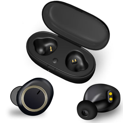 TWS-A1 TWS Bluetooth 5.0 Mini Invisible Sports Music Earphone with Charging Box & Microphone (Black) - TWS Earphone by PMC Jewellery | Online Shopping South Africa | PMC Jewellery