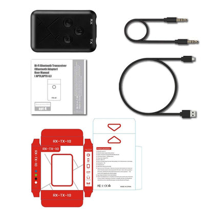 JDEX-TX10 Wireless 2-in-1 3.5mm Bluetooth 4.2 Audio Receiver And Transmitter Adapter - Audio Receiver Transmitter by PMC Jewellery | Online Shopping South Africa | PMC Jewellery