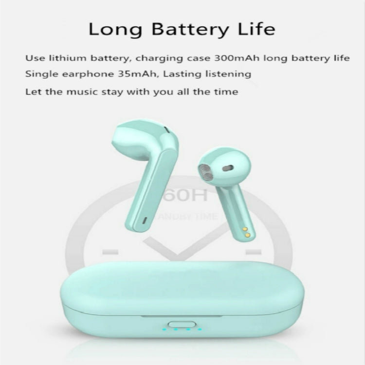 Fineblue TWSL8 TWS Wireless Bluetooth Earphone(Green) - TWS Earphone by Fineblue | Online Shopping South Africa | PMC Jewellery