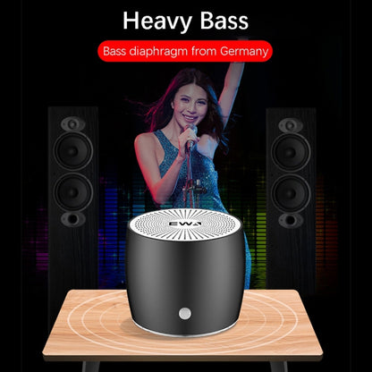EWA A103 Portable Bluetooth Speaker Wireless Heavy Bass Bomm Box Subwoofer Phone Call Surround Sound Bluetooth Shower Speaker(Black) - Mini Speaker by EWA | Online Shopping South Africa | PMC Jewellery