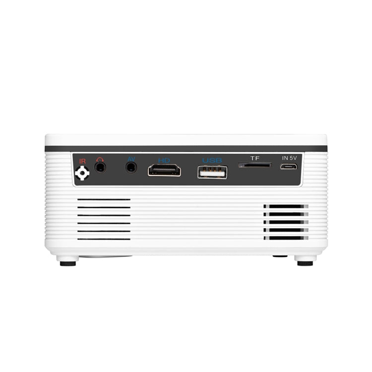 S361 80 lumens 320 x 240 Pixel Portable Mini Projector, Support 1080P, US Plug(White) - LED Projector by PMC Jewellery | Online Shopping South Africa | PMC Jewellery