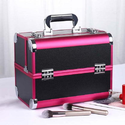 Professional Makeup Box Beauty Salon Manicure Toolbox, Color:Magic Red - Storage Boxes by PMC Jewellery | Online Shopping South Africa | PMC Jewellery