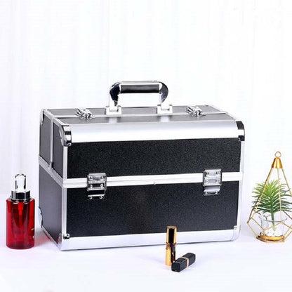 Professional Makeup Box Beauty Salon Manicure Toolbox, Color:Oversized Black - Storage Boxes by PMC Jewellery | Online Shopping South Africa | PMC Jewellery