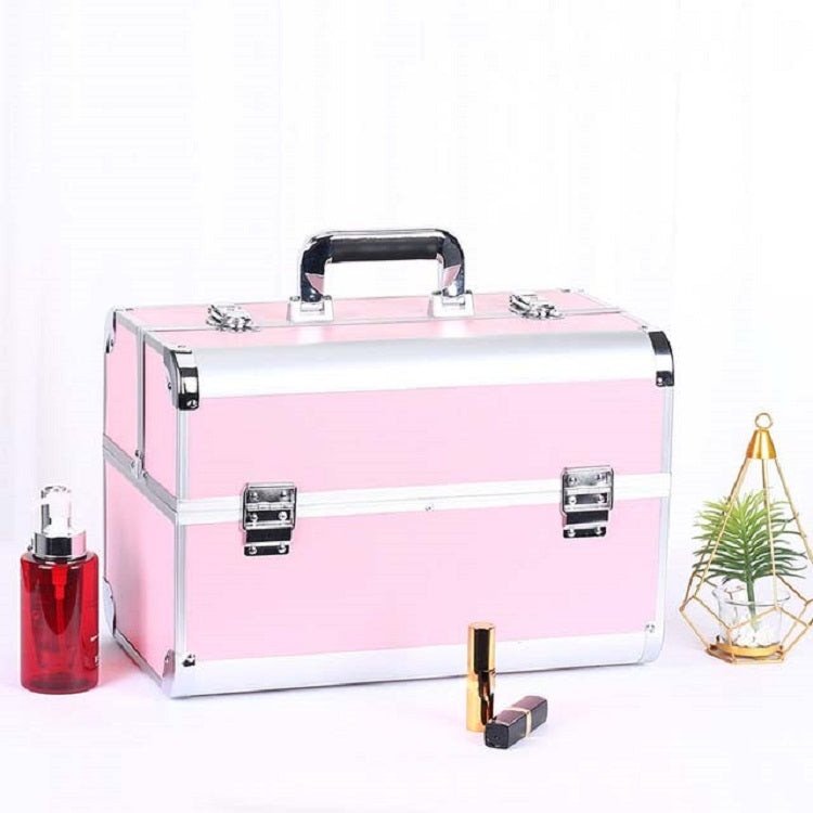 Professional Makeup Box Beauty Salon Manicure Toolbox, Color:Oversized Pink - Storage Boxes by PMC Jewellery | Online Shopping South Africa | PMC Jewellery