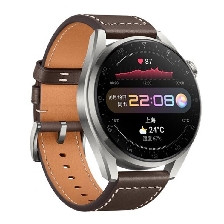 Original HUAWEI WATCH 3 Pro Smart Sports Watch, Color:Fashion Brown - Wearable Devices by Huawei | Online Shopping South Africa | PMC Jewellery | Buy Now Pay Later Mobicred