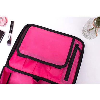 Cosmetic Bag Large Capacity Simple Wash Bag Travel Waterproof Portable Cosmetic Storage Bag, Style:Net Pocket(Black) - Storage Boxes by PMC Jewellery | Online Shopping South Africa | PMC Jewellery