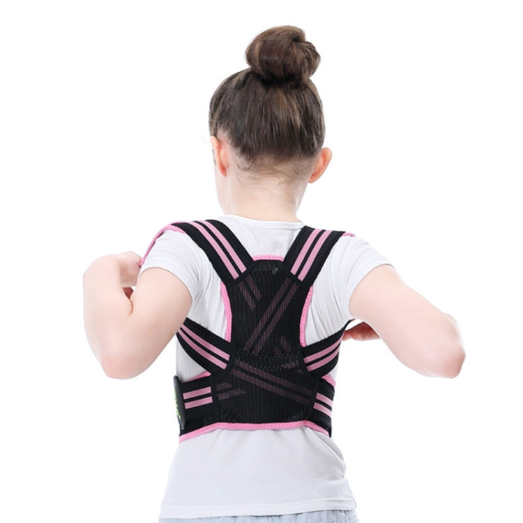 Children Kyphosis Correction Belt Strengthens Support and Fixes Straight Back Artifact, Size:S(Pink) - Corrector by PMC Jewellery | Online Shopping South Africa | PMC Jewellery