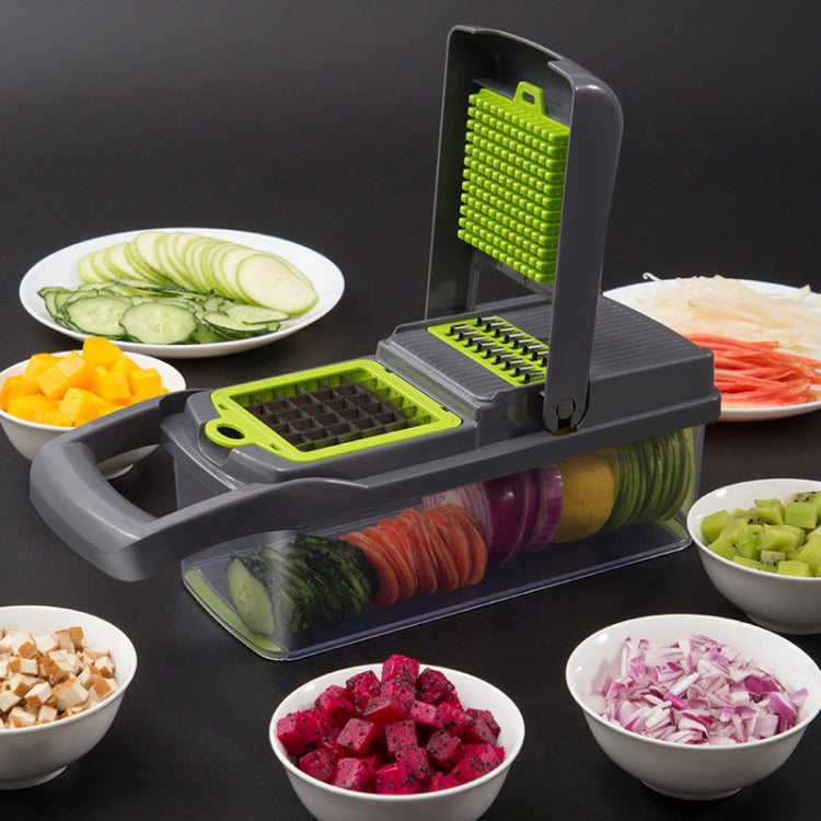 Vegetable Cutter Kitchen Slicer Fruit Cutter Potato Peeler Carrot Cheese Grater Vegetable Slicer - Cutter & Peeler by PMC Jewellery | Online Shopping South Africa | PMC Jewellery