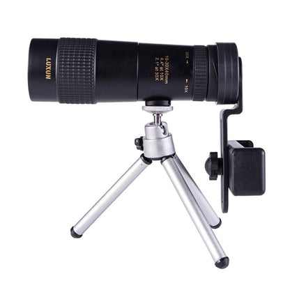 LUXUN 10-30x40 Single-Cylinder HD High-Power Telescope Mobile Phone Mini Telescope(Telescope & Phone Clip & Tripod) - Telescope & Microscope by LUXUN | Online Shopping South Africa | PMC Jewellery