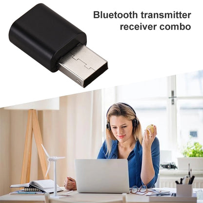 BT600 Bluetooth Audio Transmitter Receiver USB Bluetooth Adapter for TV / PC Car Speakers - Audio Receiver Transmitter by PMC Jewellery | Online Shopping South Africa | PMC Jewellery