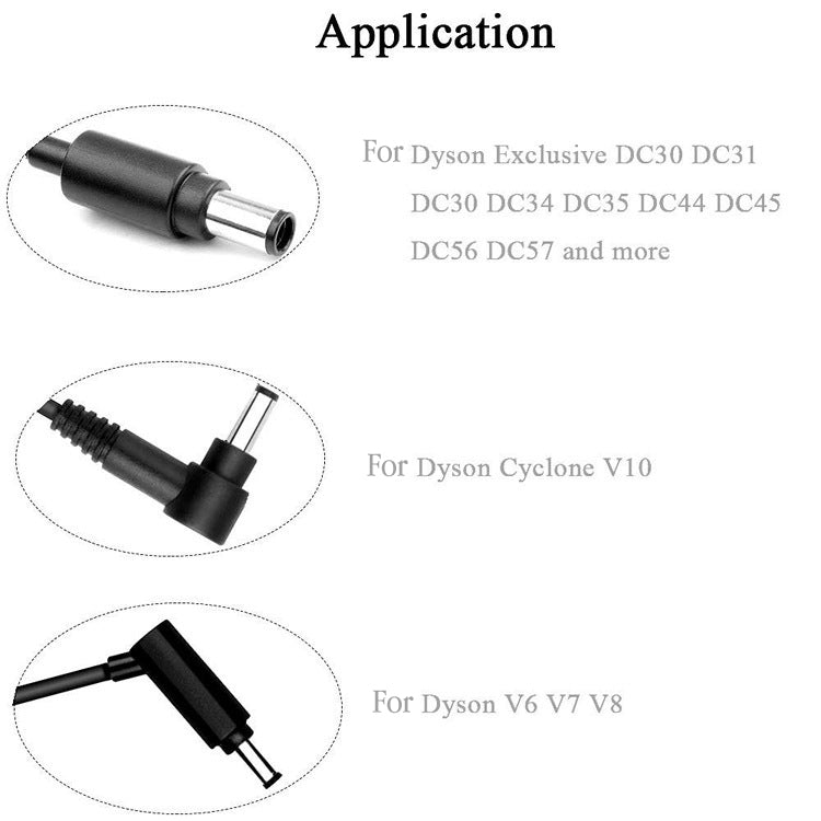 Charging Adapter Charger Power Adapter Suitable for Dyson Vacuum Cleaner, Plug Standard:CN Plug - AC Adapers by PMC Jewellery | Online Shopping South Africa | PMC Jewellery