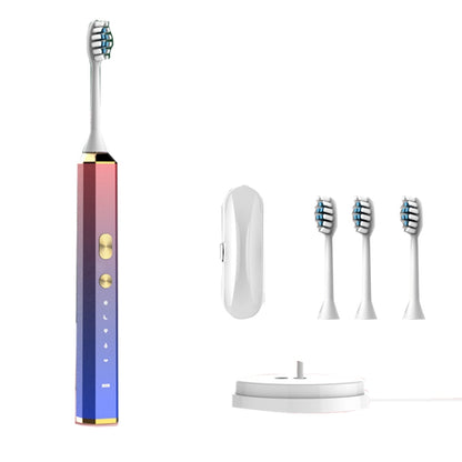 V6 Adult Magnetic Levitation Sonic Household Smart Electric Toothbrush Couple Soft Toothbrush, Style: Wireless Charge Model(Magic Blue) - Toothbrushes by PMC Jewellery | Online Shopping South Africa | PMC Jewellery