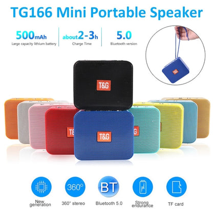 T&G TG166 Color Portable Wireless Bluetooth Small Speaker(Blue) - Mini Speaker by T&G | Online Shopping South Africa | PMC Jewellery