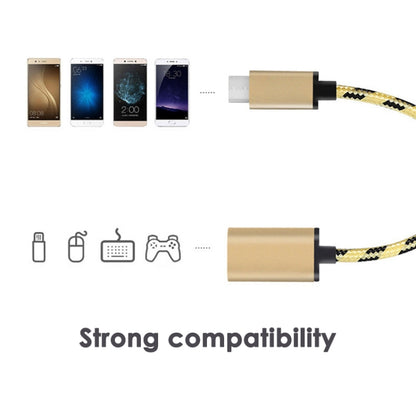 USB to USB-C / Type-C OTG Adapter Cable - Cable & Adapters by PMC Jewellery | Online Shopping South Africa | PMC Jewellery