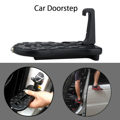 Car Doorstep Vehicle Rooftop Roof Rack Assistance Easy Install The Door Step Hooked On Car Truck SUV Portable Safety Hammer - Emergency Hammer by PMC Jewellery | Online Shopping South Africa | PMC Jewellery