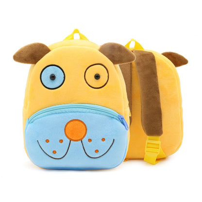 Kids 3D Animal Velvet Backpacks Children Cartoon Kindergarten Toys Gifts School Bags(Dog) - Kids Bags by PMC Jewellery | Online Shopping South Africa | PMC Jewellery