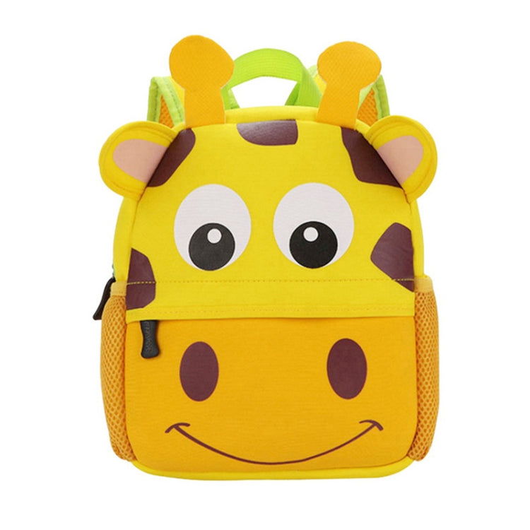 Cute Kid Toddler School Bags Kindergarten Children bag 3D Cartoon Animal Bag(Giraffe) - Kids Bags by PMC Jewellery | Online Shopping South Africa | PMC Jewellery