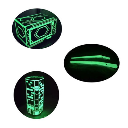 Reflective Glow Tape Self-adhesive Sticker Removable Luminous Tape Fluorescent Glowing Dark Striking Warning Tape(Green 20mmx3m) - Reflective Material by PMC Jewellery | Online Shopping South Africa | PMC Jewellery