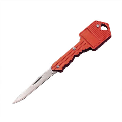 Key Chain Portable Folding Knife Peeler Mini Camping Key-shaped Self-defense Knife - Self-defense Protection by PMC Jewellery | Online Shopping South Africa | PMC Jewellery